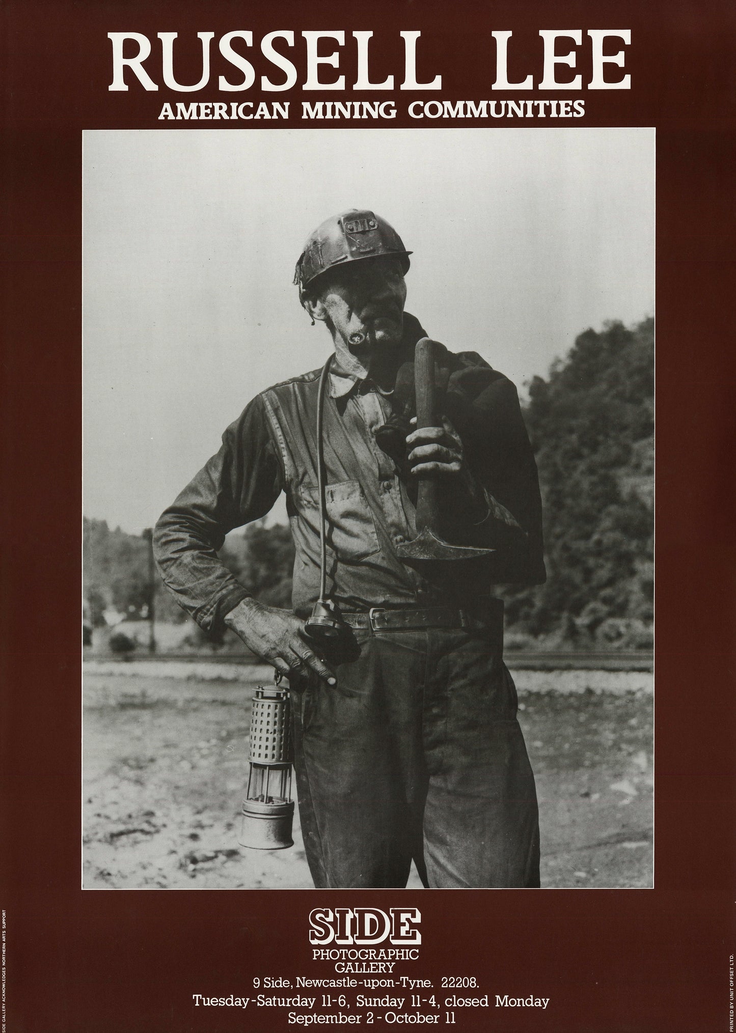 American Mining Communities Exhibition Poster