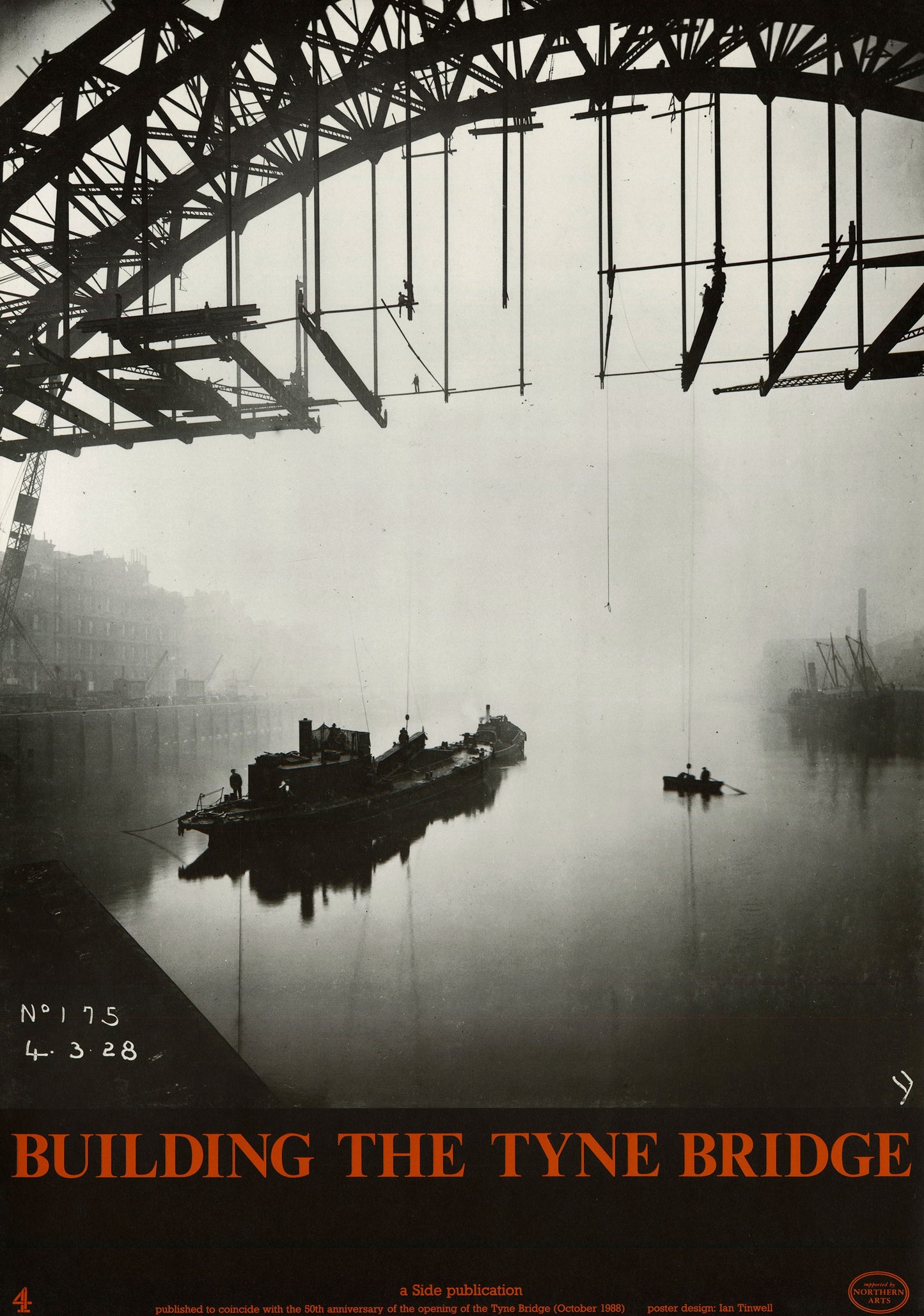 Building the Tyne Bridge Exhibition Poster