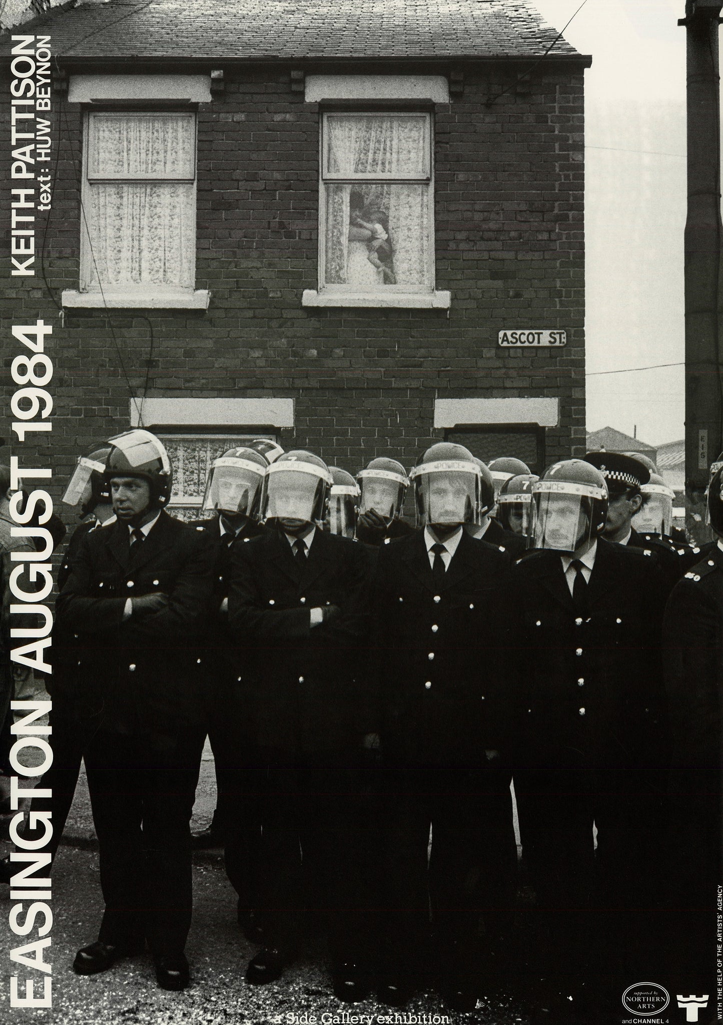 Easington August 1984 Exhibition Poster