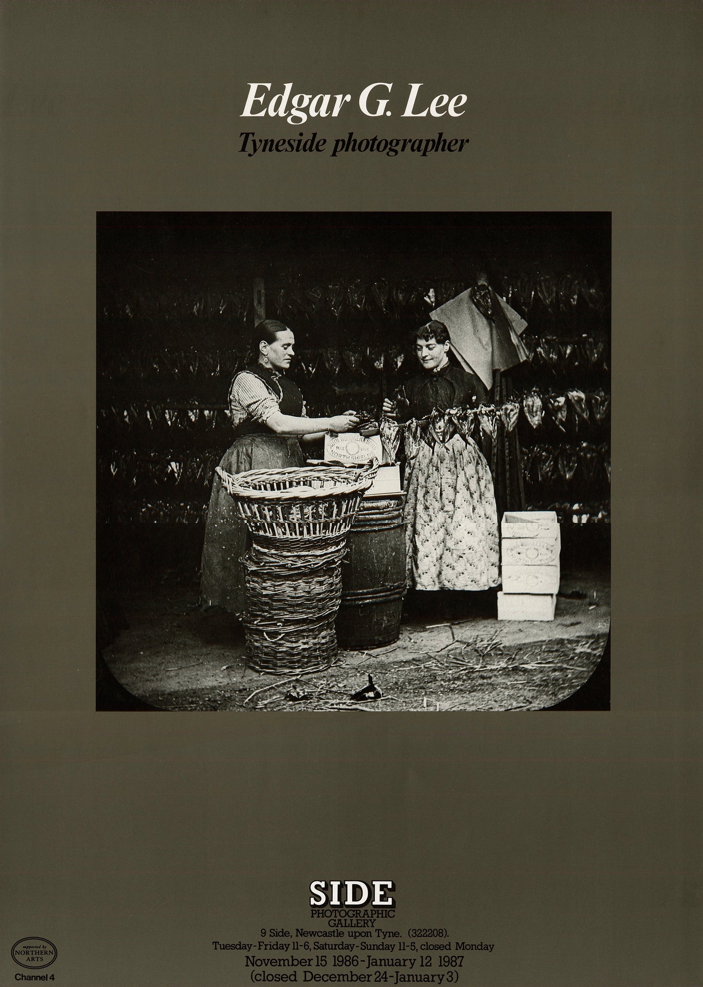 Edgar G. Lee Exhibition Poster