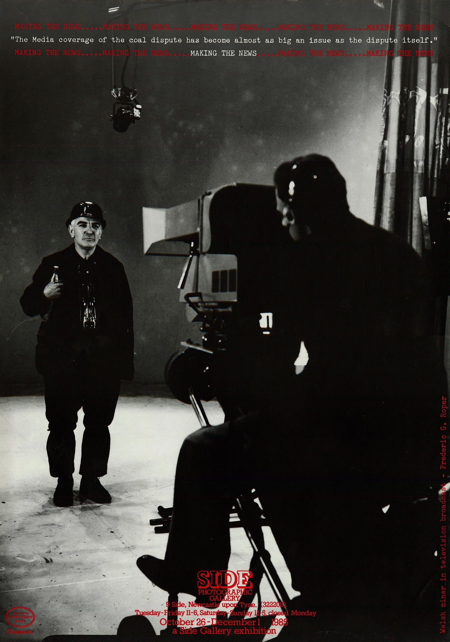 Making the News Exhibition Poster