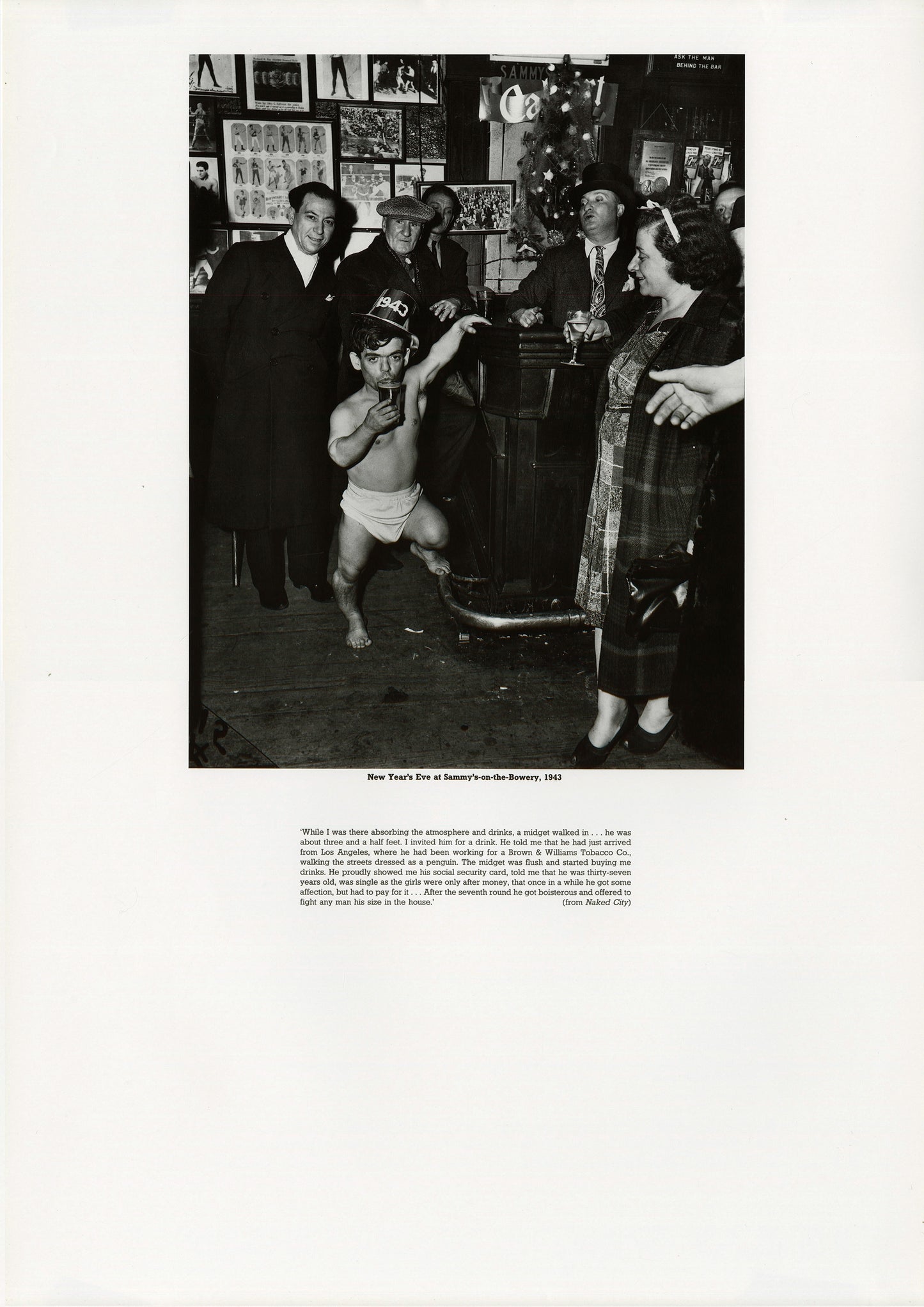 New Year's Eve at Sammy's-on-the-Bowery Poster