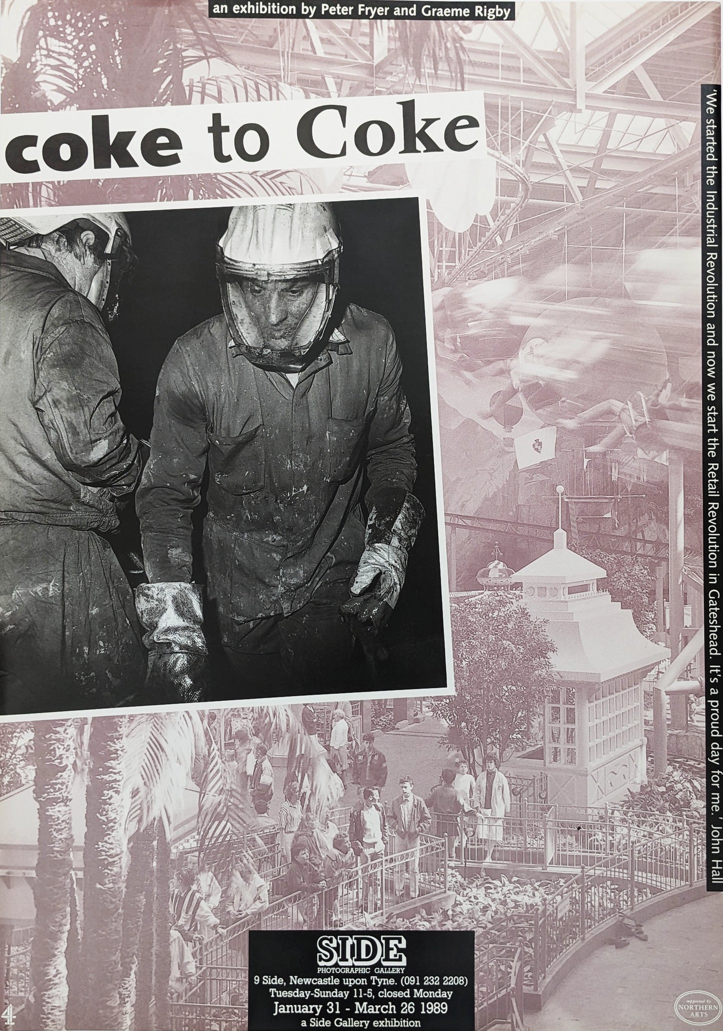 Coke to Coke Exhibition Poster