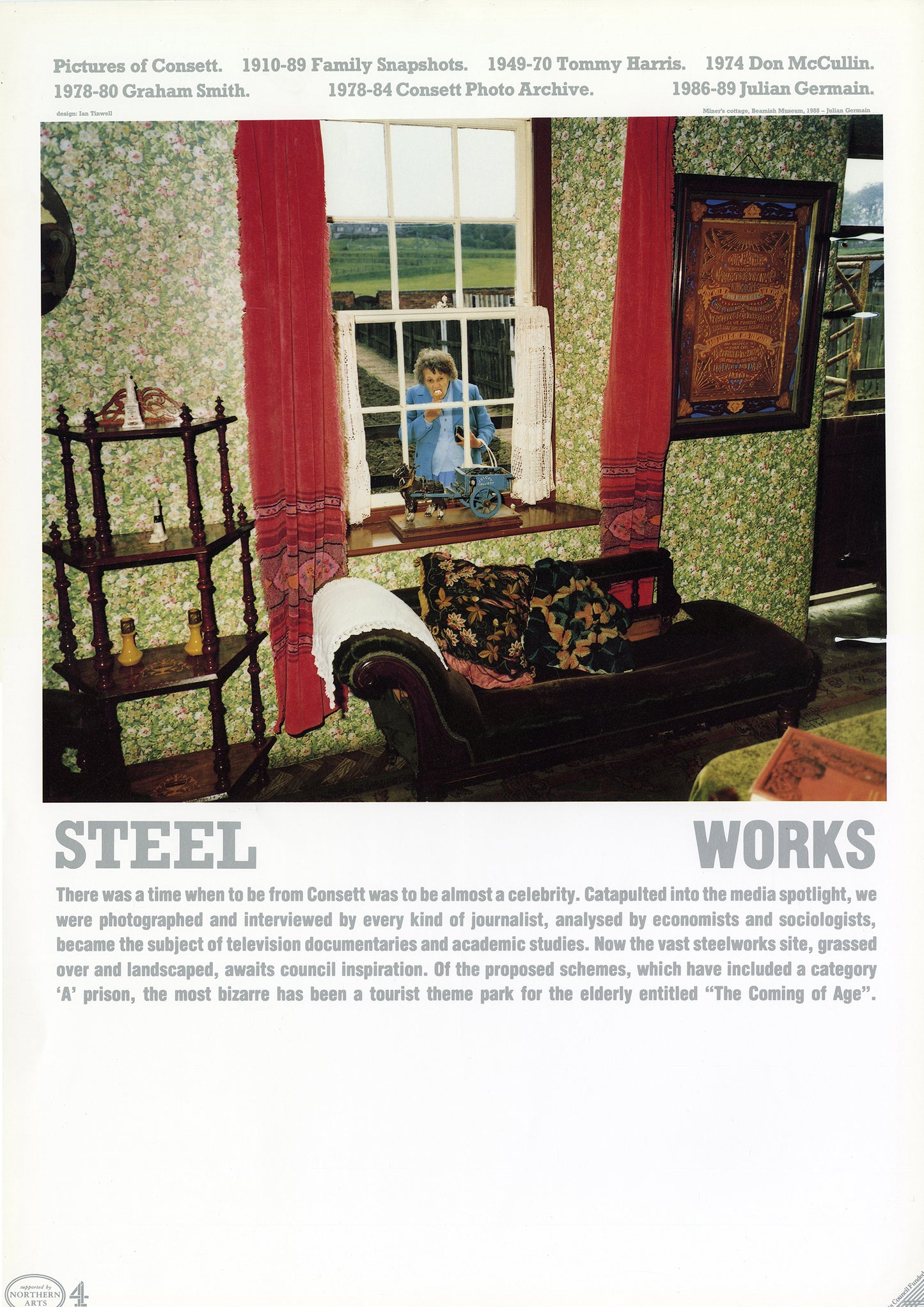 Steel Works Exhibition Poster