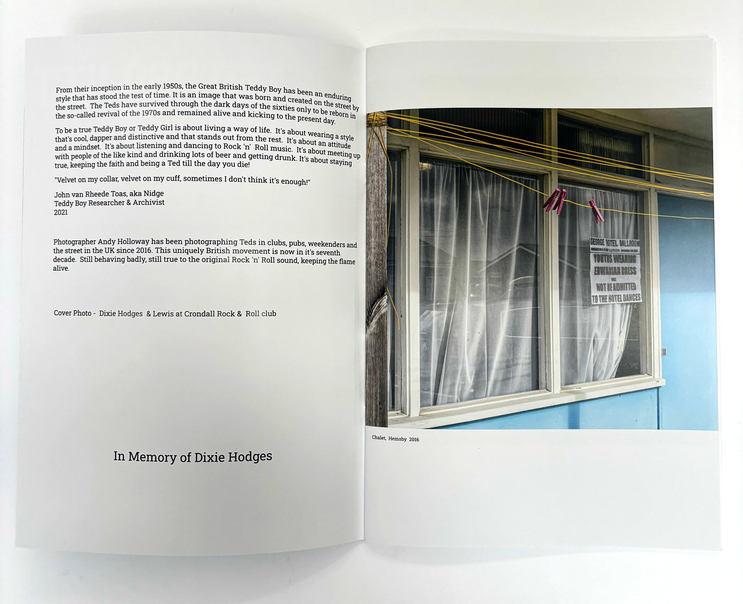 The Ted Project: Behind the scenes of the Teddy Boy Scene, Vol #1