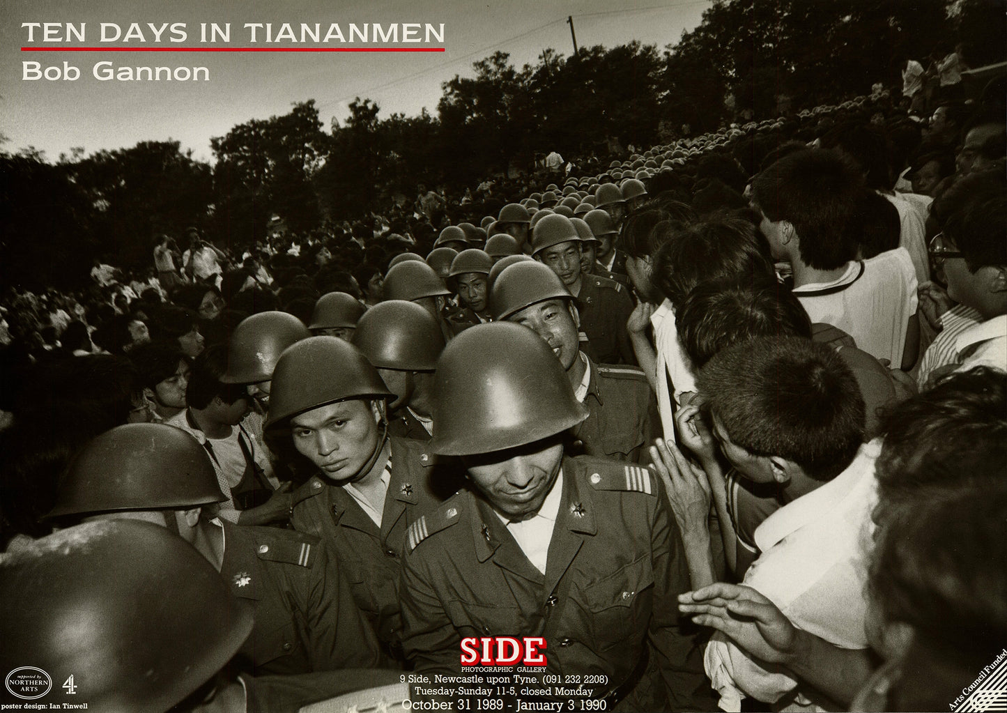 Ten Days in Tiananmen Exhibition Poster
