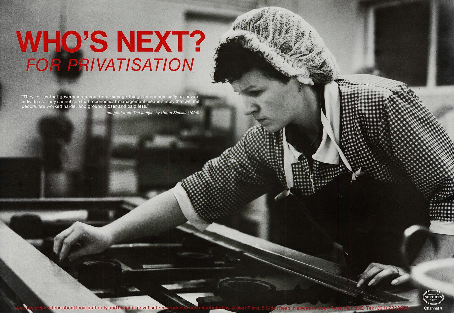 Who's Next? For Privatisation Film Series Poster