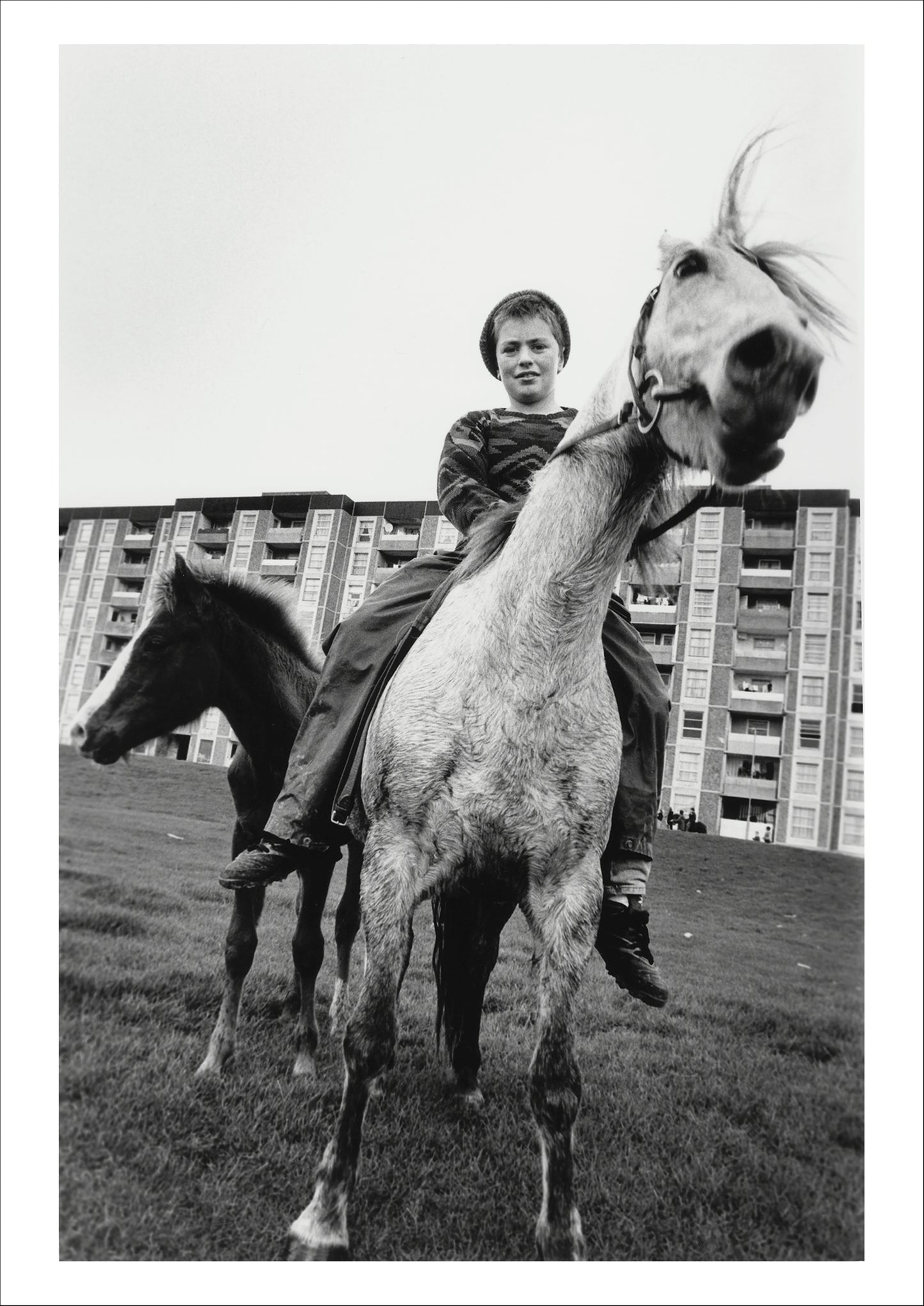 Urban cowboy. Dublin. 1996