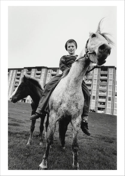 Urban cowboy. Dublin. 1996