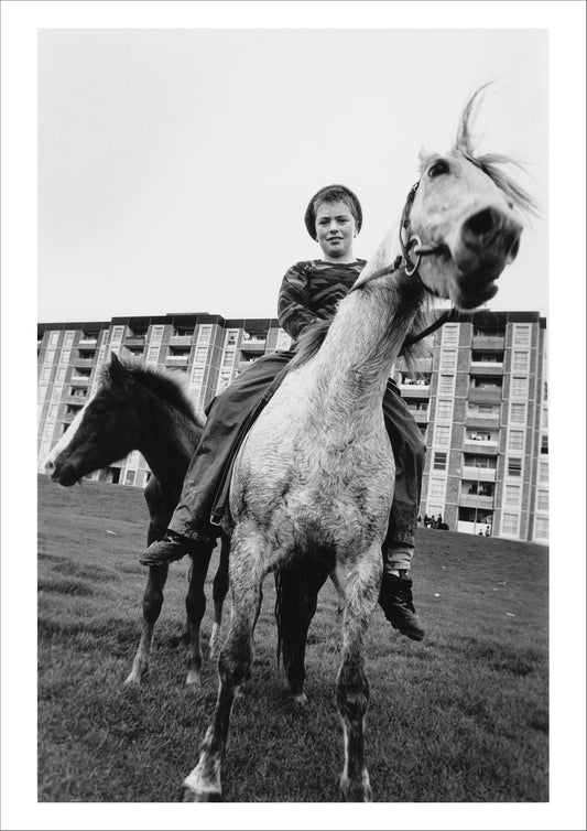 Urban cowboy. Dublin. 1996