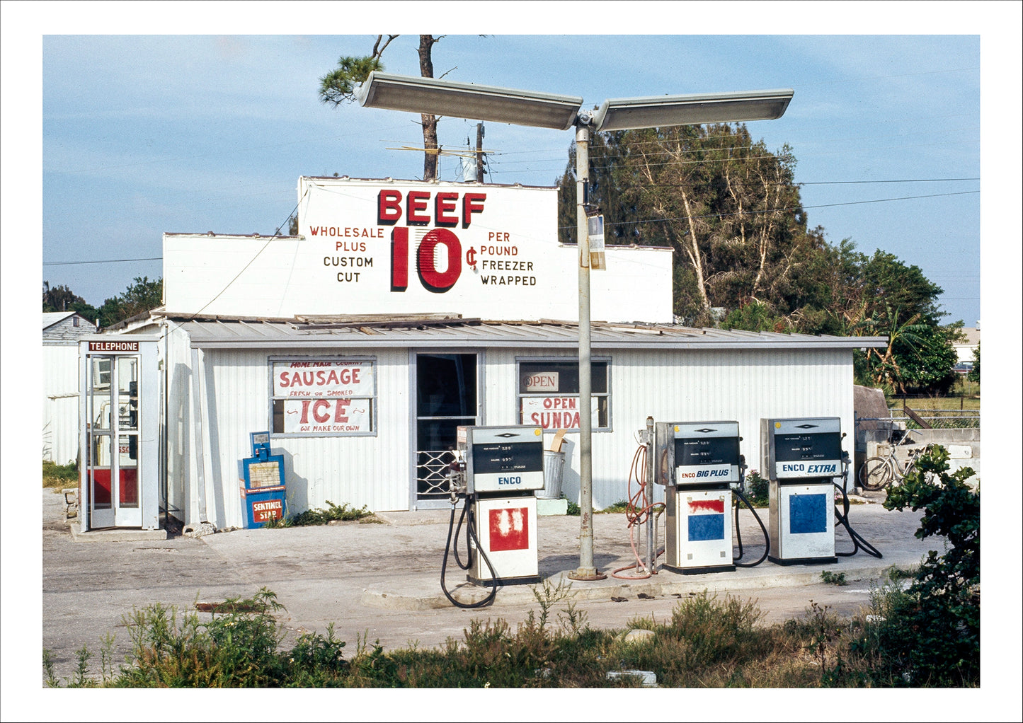 10¢ Beef, USA Gas Stations & Stores, 1972