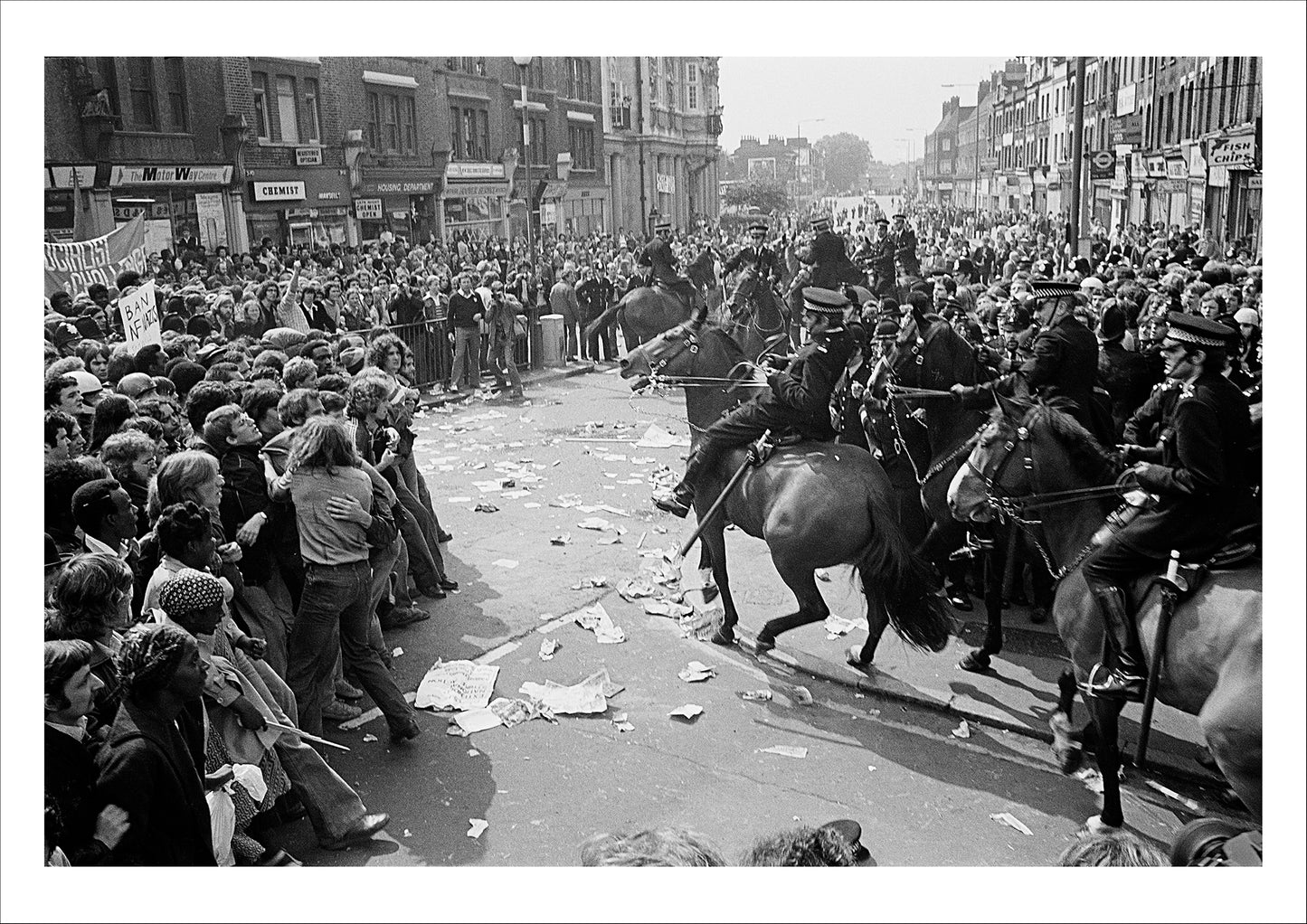 New Cross Road, London, 1977
