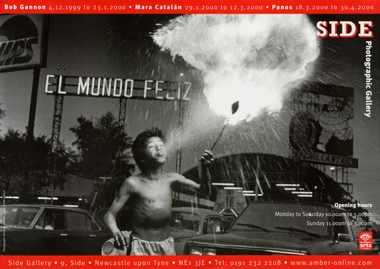 1999-2000 Side Exhibition Announcement Poster