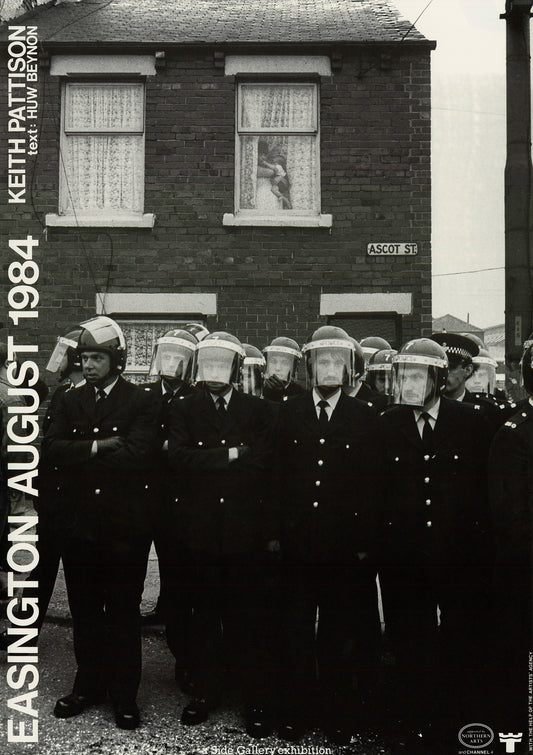 Easington August 1984 Exhibition Poster