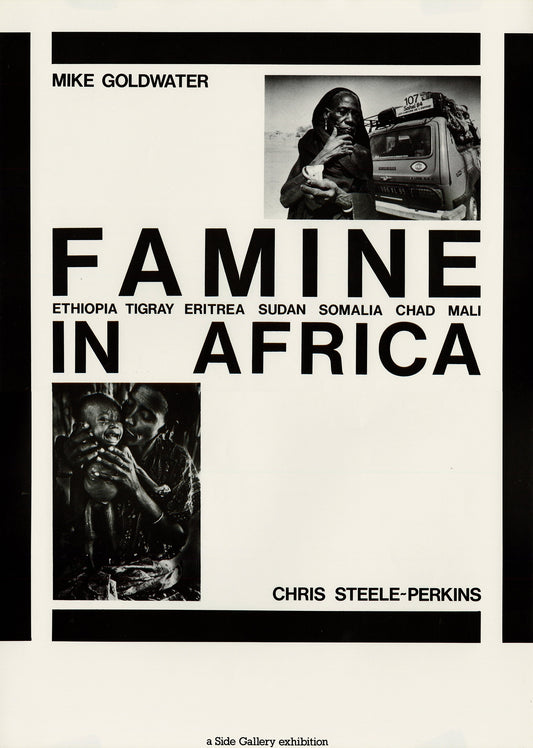 Famine in Africa Exhibition Poster