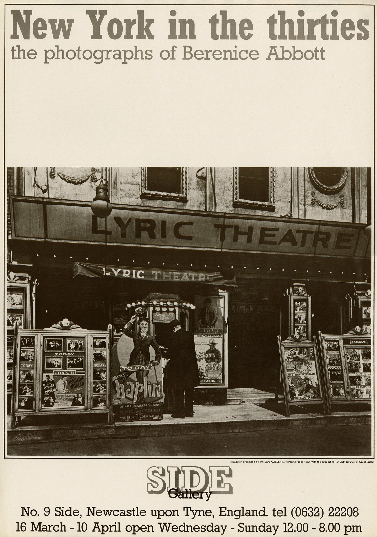 New York in the Thirties Exhibition Poster