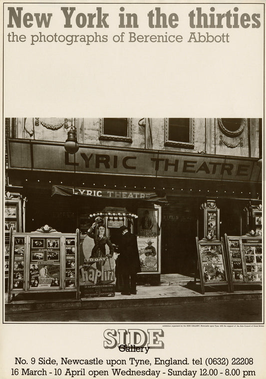 New York in the Thirties Exhibition Poster