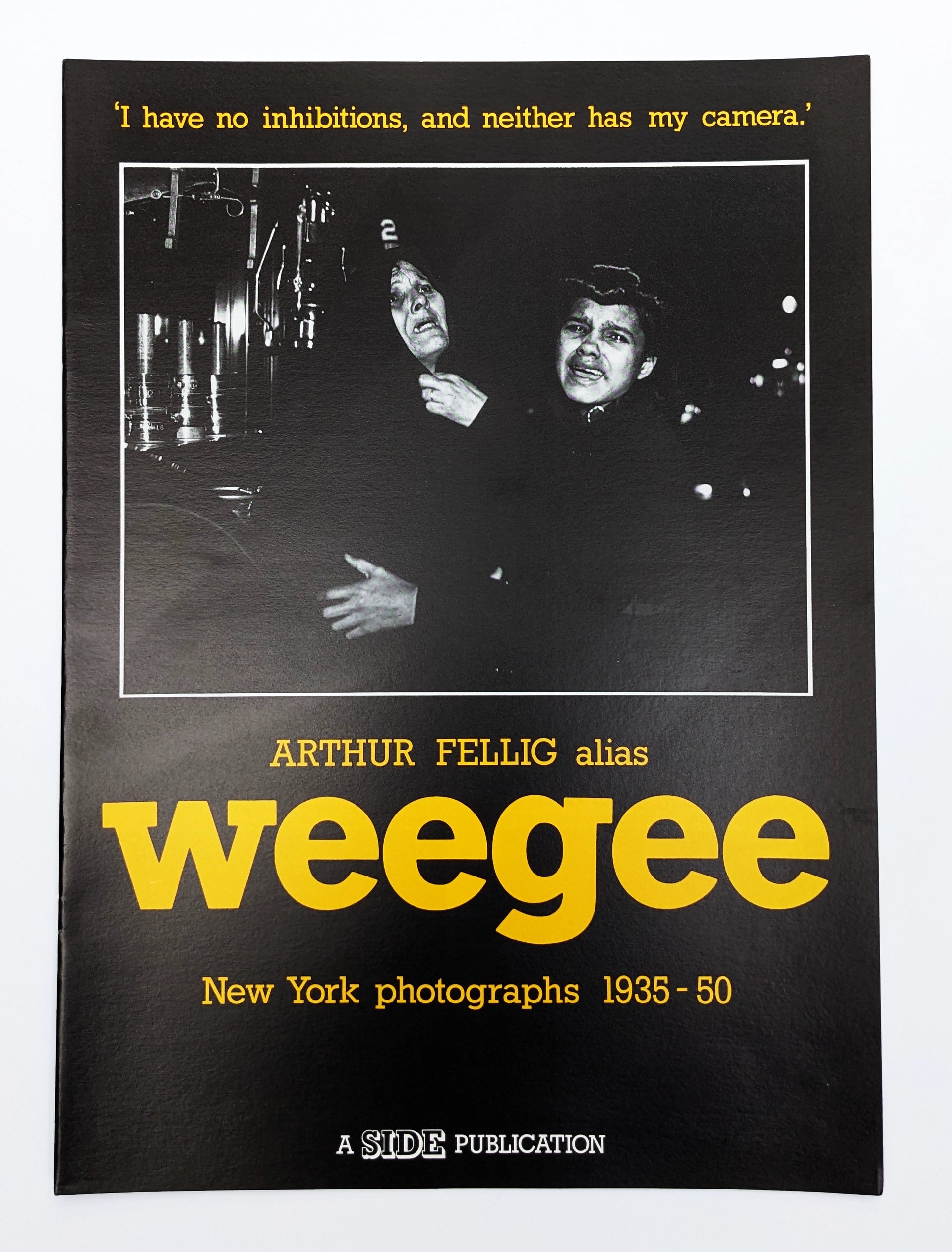 Weegee Artist Booklet – Side