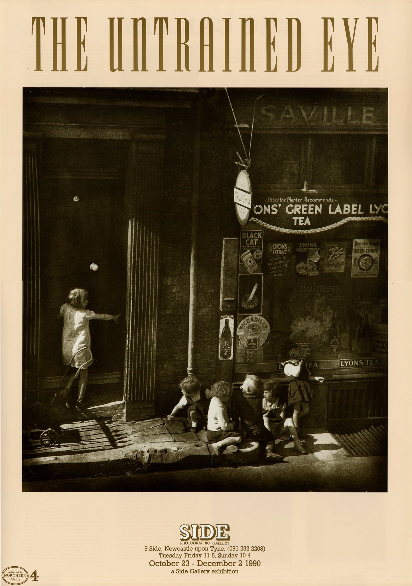 The Untrained Eye Exhibition Poster