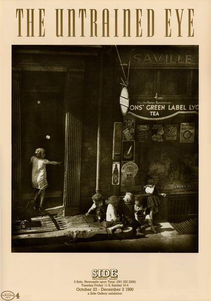 The Untrained Eye Exhibition Poster