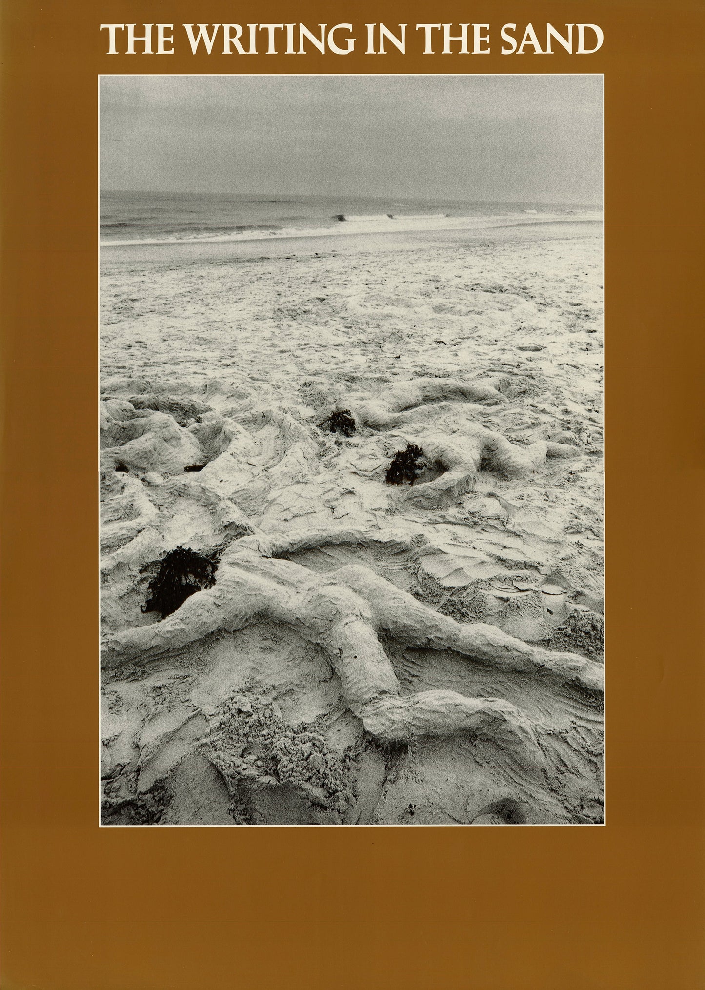 The Writing In the Sand Poster