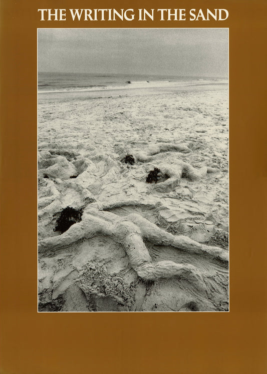 The Writing In the Sand Poster