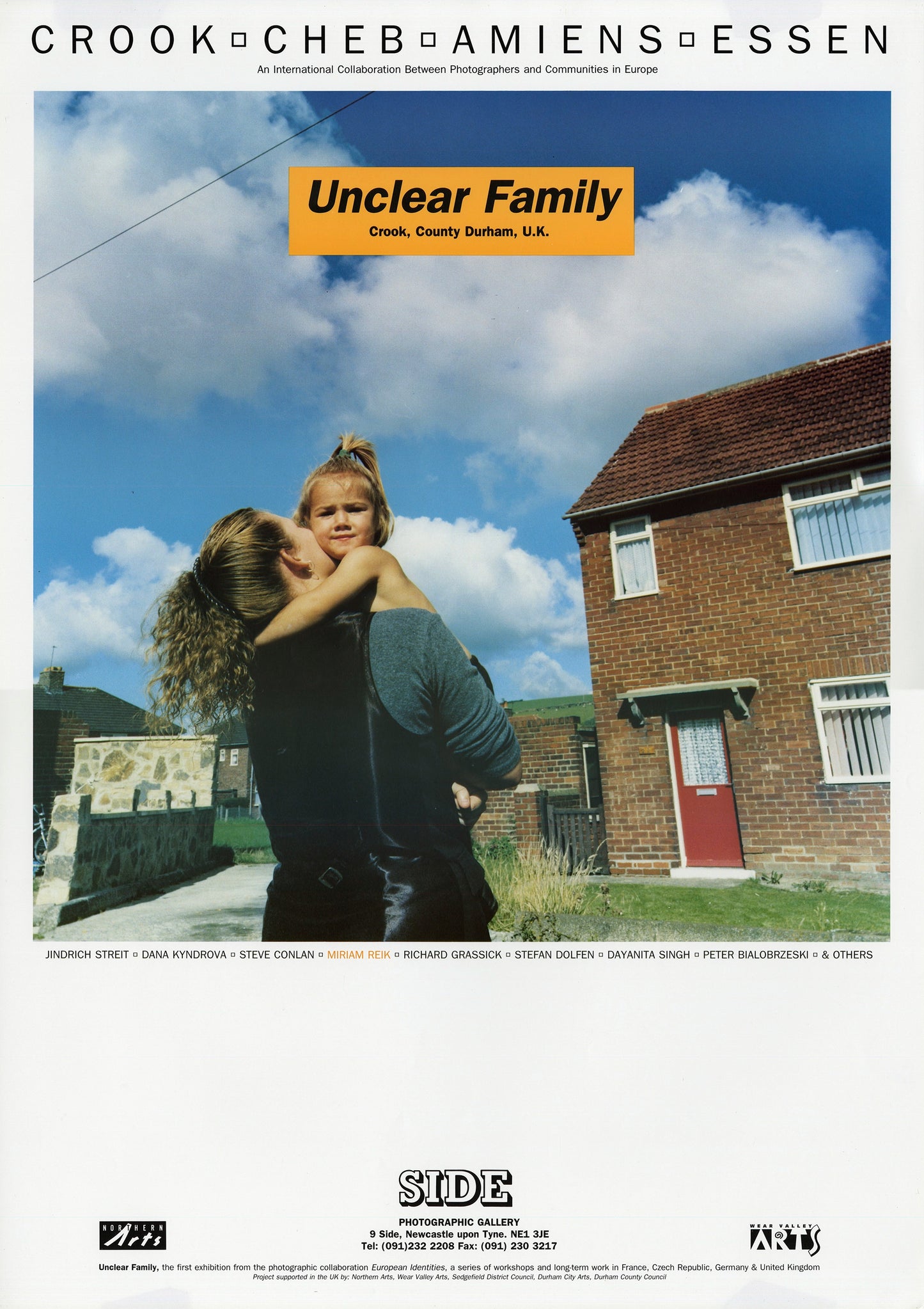 Unclear Family Exhibition Poster