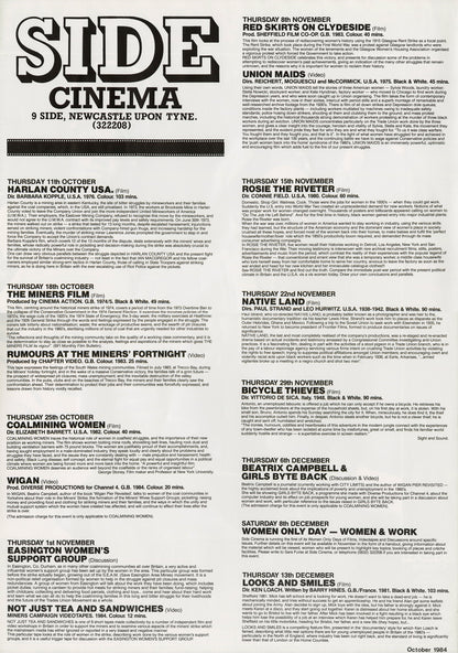 Women Working Film Season Poster