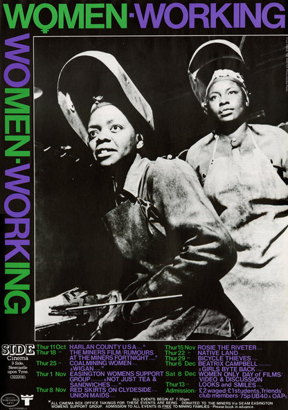 Women Working Film Season Poster